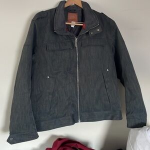 2XL Dark grey Alps full zip winter coat